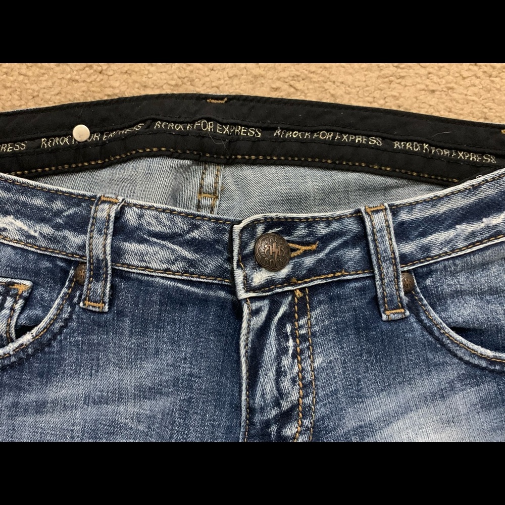 Express (REROCK for Express) bootcut jeans - Picture 3 of 5